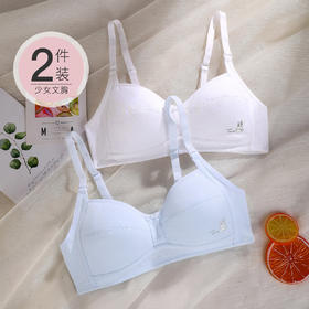 梦芭蒂初中生女童少女文胸罩云烟溪雪少女2件套