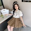 女童夏装短袖套装2023新款洋气童装儿童夏季裙子两件套女大童衣服 商品缩略图3
