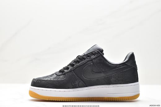 耐克CLOT x Fragment Design x Nike Air Force 1 JT空军一号经典低帮百搭休闲运动板鞋AO9286-100男女鞋 商品图2