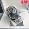 升级版 劳力士日志型41mm 灰盘钻面 水泥灰 男士机械腕表升级到货！更具时代性的大众适宜尺寸！机芯：搭载进口西铁城 商品缩略图2