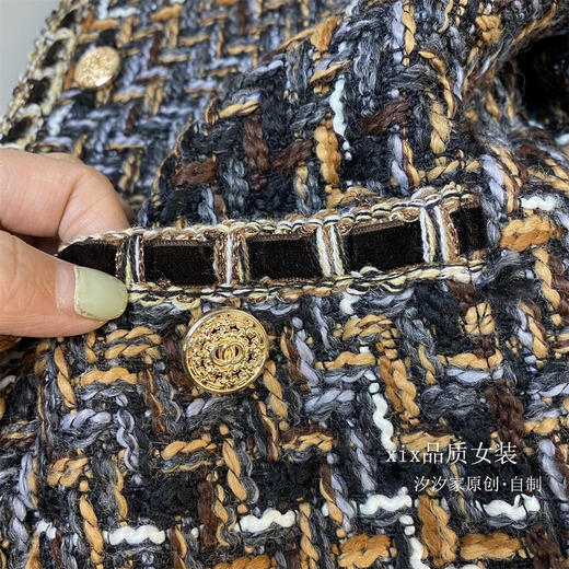 法式混色外套 商品图8