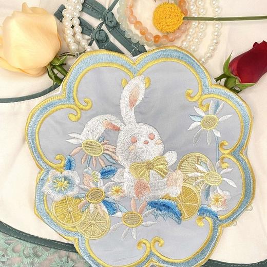 新款原创汉服包包兔年百搭斜挎包中国风兔兔刺绣包包古风小包包 商品图9