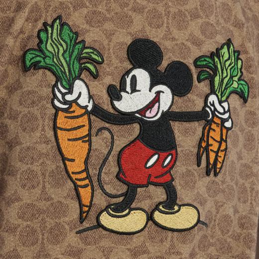 断码好折！Disney X Coach 女款老花米奇T恤 商品图3