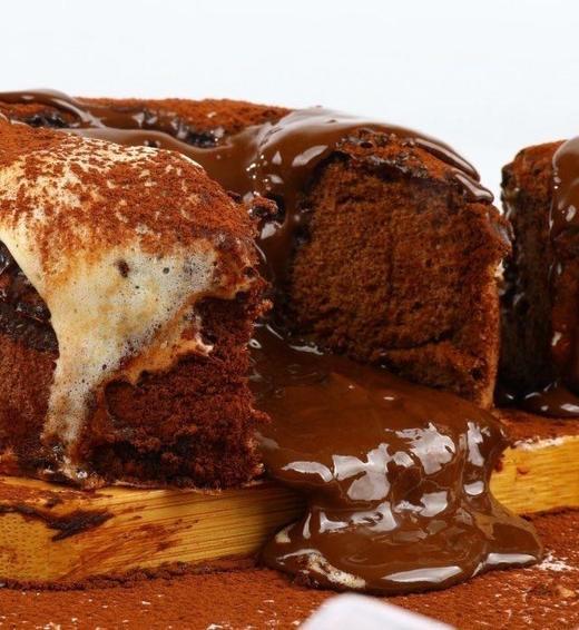 幸福信号满格 每一口都是快乐🥰【舒芙里爆浆蛋糕🍰】🌈脏脏流心蛋糕🍰💓香甜丝滑，咬一口还会爆浆～ ☁蛋糕胚子松软可口，甜度适中 ，丝滑爆浆，浓浓的巧克力 商品图6