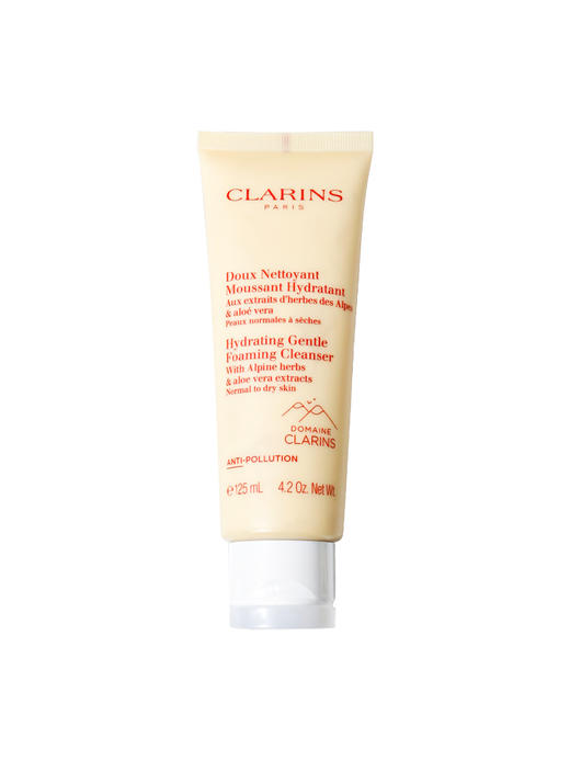 Clarins娇韵诗棉花籽温和泡沫舒缓保湿洗面奶125ml孕妇可用 QM 商品图0