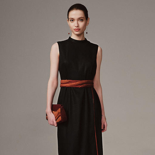 TANGY Collection天意高端2023秋季新品商场同款染秋系列女士莨绸腰带 商品图1