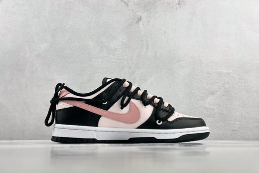 YC纯原 350🉐️
【定制球鞋】 Nike Dunk Low Black 东京树莓 GS 黑粉 商品图1