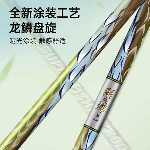 伽玛精工新品综合竿刚炼max超轻超硬综合竿抽鲢鳙打频率钓大物 商品图0