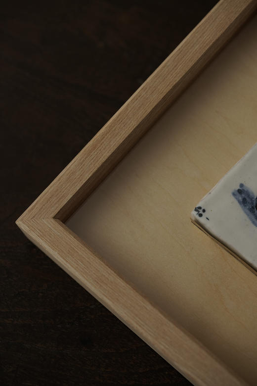 中田雄一25色绘陶板 含裱装 商品图2