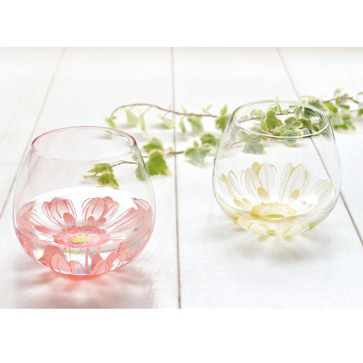 【东洋佐佐木】向日葵不倒翁玻璃水杯(单个装） 商品图2