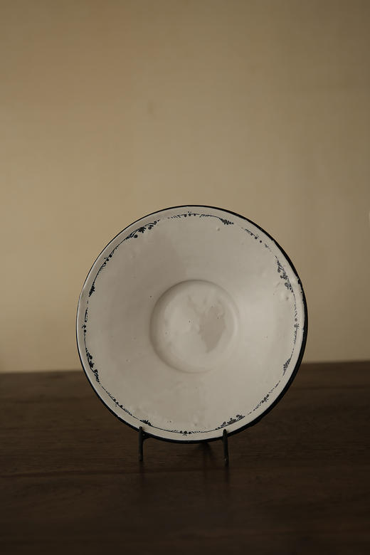 中田雄一38色绘Delft大皿 商品图0