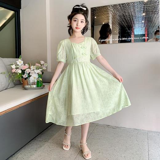 女童夏装连衣裙2023新款洋气网红女孩纱裙童装夏季薄款儿童公主裙 商品图0