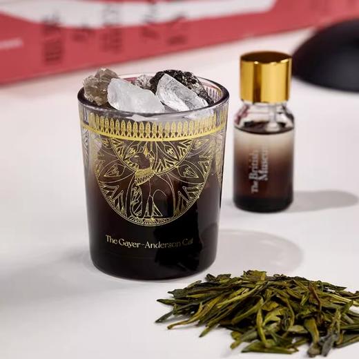 大英博物馆盖亚·安德森猫系列 二十四节气之【小雪】无火香薰蜡烛香氛晶石散香器礼盒 商品图2