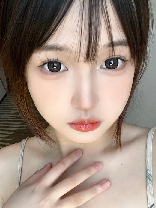 日抛 Doragina 可可杏仁 14.5 着色13.9 自然棕巧 商品图3