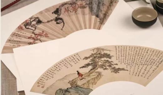 《溥心畲册页精选》，溥心畲绘，8开，散页函装，共100页，浙江人民美术出版社2023年6月一版一印。定价300，售价238 商品图5