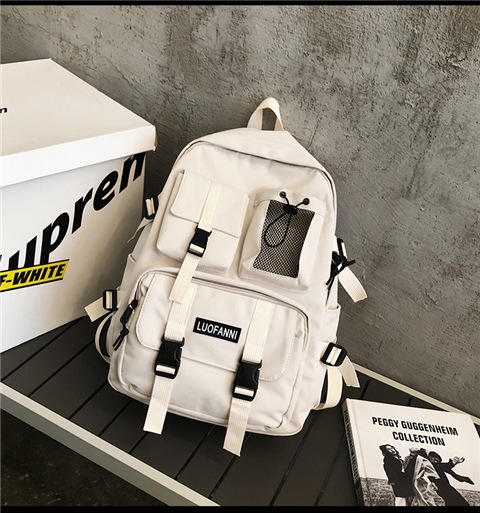 【开学季】新款潮酷双肩包初中生高中生书包时尚防水双肩包 0257 商品图4