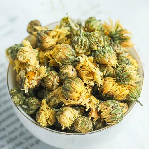 【买二送一！胎菊40g】醇香耐泡，清香淡雅汤色金黄，回味无穷，甜润爽口，大小均匀，形态整齐，  散装菊花茶桐乡杭白菊胎菊王 健康 商品图2