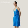 SANGLUO真丝睡裙吊带性感镂空100%桑蚕丝睡衣可外穿家居服夏新款 商品缩略图4
