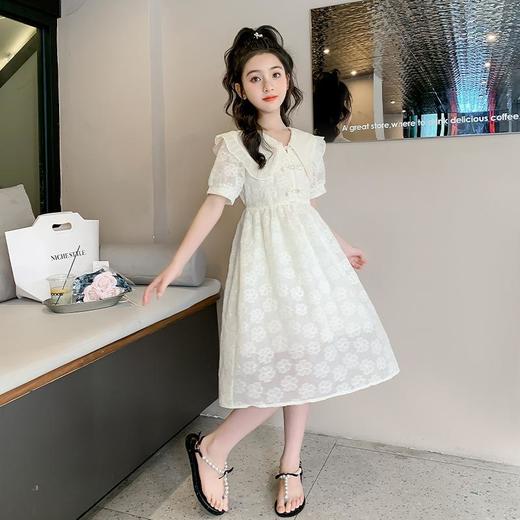 女童夏装汉服连衣裙2023新款中国风裙子夏季女孩公主裙儿童旗袍裙 商品图2