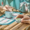 SAINTJOY/上久楷礼盒  江南采莲  宋锦杯垫SPS23C13  宋锦茶席BWS23P0101  宋锦茶具包Css23006 商品缩略图9
