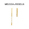 MELISSA&ROSELLA  双生系列立体方块链条珍珠项链/手链/耳坠 商品缩略图8