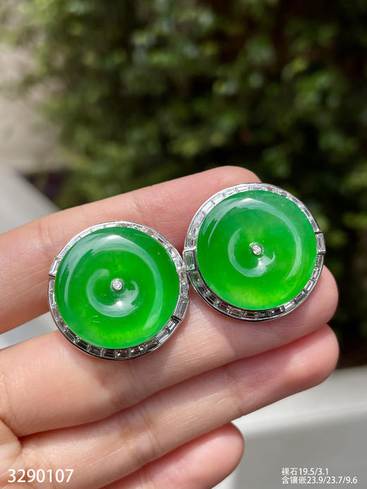平安扣耳钉【3290107】具体价格微信咨询 商品图6