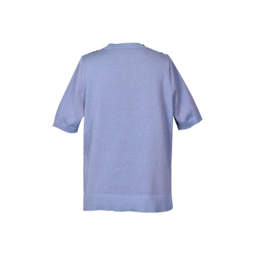 圣三利女装 桑蚕丝拼接针织衫SL121M07 商品图2