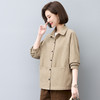 HR WY91109气质通勤外套时尚优雅纯色简约开衫 商品缩略图1