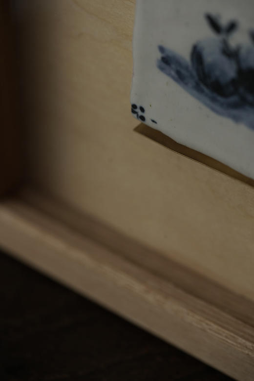 中田雄一25色绘陶板 含裱装 商品图3