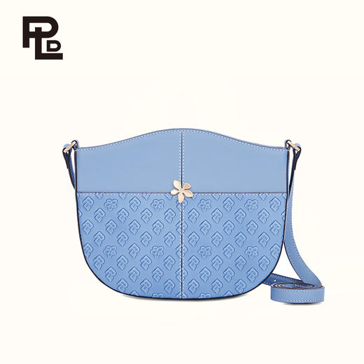 保兰德PLD东方雅奢新款兰花徽章系列单肩斜挎包通勤必备女包 商品图1