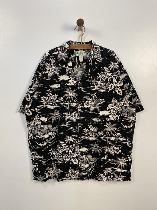 80年代 Vintage TWO PALMS 美国 夏威夷制 100% 全棉 夏威夷衬衫_HWIS(XL) 商品图3