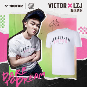 威克多（VICTOR）羽毛球服男女款吸汗速干短袖T恤短裤李梓嘉系列联名训练服潮流休闲