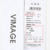 VIMAGE纬漫纪秋季新款宽松简约圆领100%棉休闲上衣V2002605 商品缩略图7