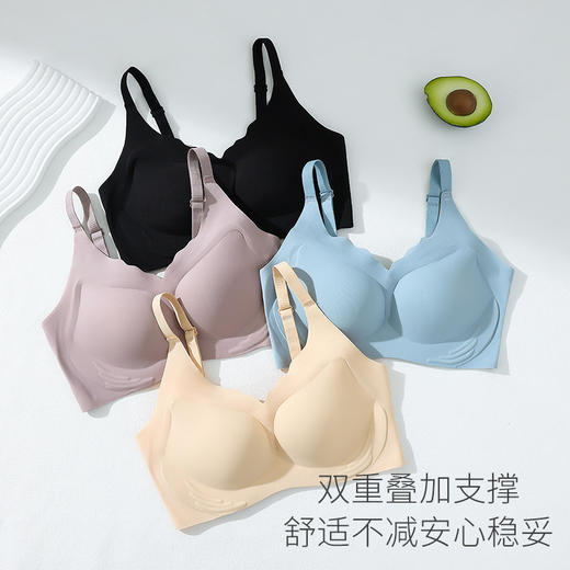 【比谁都要包容你！无痕3D立体杯内衣】聚拢收副乳，软支撑固定杯，舒适无钢圈，适合睡眠和运动，让你自由呼吸，轻松享受健康生活，不易跑杯文胸！ 商品图3