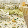【热卖推荐】自然醒全棉床上四件套100纯棉小清新被套床笠宿舍卡通床单三件套床品NH128 商品缩略图5