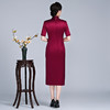 喜婆婆装旗袍高贵婚宴礼服修身连衣裙LHS-20262 商品缩略图3