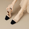 时尚小香风，平底拼色单鞋OFSM-XY6783 商品缩略图5