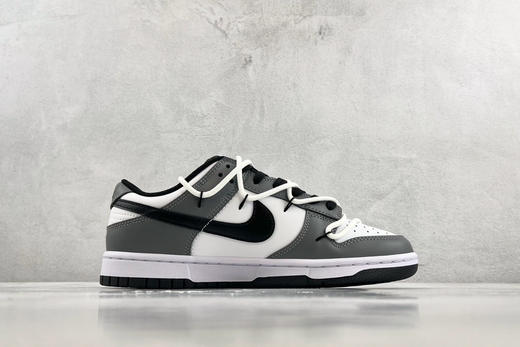 YC纯原 350🉐️
【定制球鞋】 Nike Dunk Low 雾色渡鸦 商品图2
