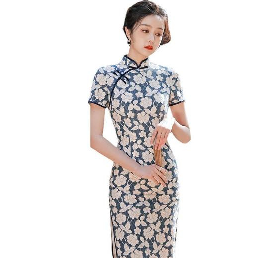 2023春夏款改良旗袍年轻款 气质高端小个子复古民国风少女连衣裙 商品图4