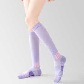 女春夏长筒肌能压缩袜跳绳跳操压力运动袜