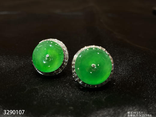 平安扣耳钉【3290107】具体价格微信咨询 商品图3