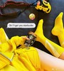 SMFK 不合作女士短袜黄色2双 ASK08LAY（不支持退换） [福利品] 商品缩略图2