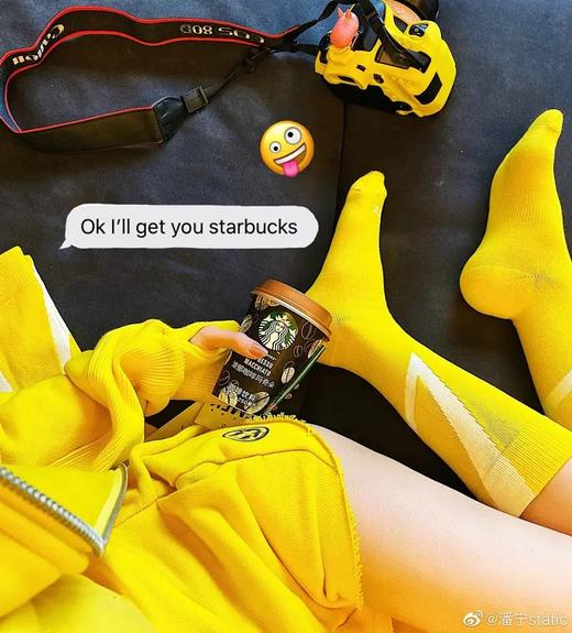 SMFK 不合作女士短袜黄色2双 ASK08LAY（不支持退换） [福利品] 商品图2