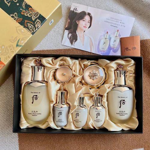 【现货】韩国whoo后 天气丹企划套盒 7件套 华泫花献水乳保湿 情人节爆款礼盒+赠手链 商品图2