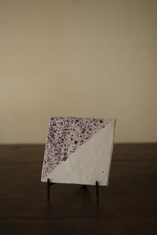 中田雄一26｜27紫斑纹陶板 商品图1