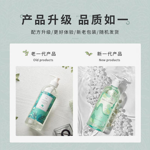 巴登魔瓶 氨基酸茶树去屑洗发水单瓶（480Ml)无硅油控油去屑除螨 商品图1