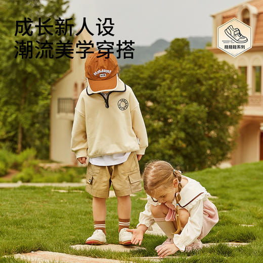 泰兰尼斯稳稳鞋男宝宝秋季新款童鞋多密度鞋底防滑机能鞋学步鞋女 T02B3C1588 商品图2