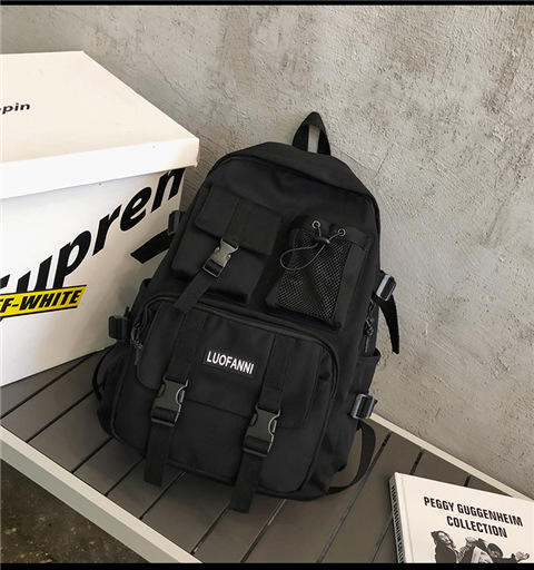 【开学季】新款潮酷双肩包初中生高中生书包时尚防水双肩包 0257 商品图5