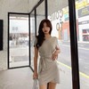 【亏本清仓】consise white 绑带套头T恤裙（不支持退换） [福利品] 商品缩略图3