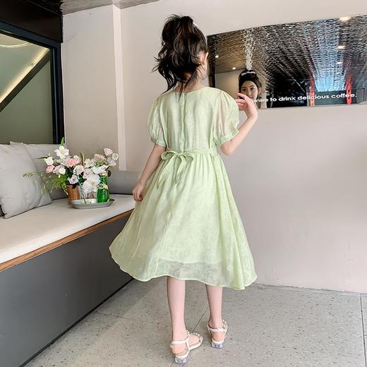 女童夏装连衣裙2023新款洋气网红女孩纱裙童装夏季薄款儿童公主裙 商品图2